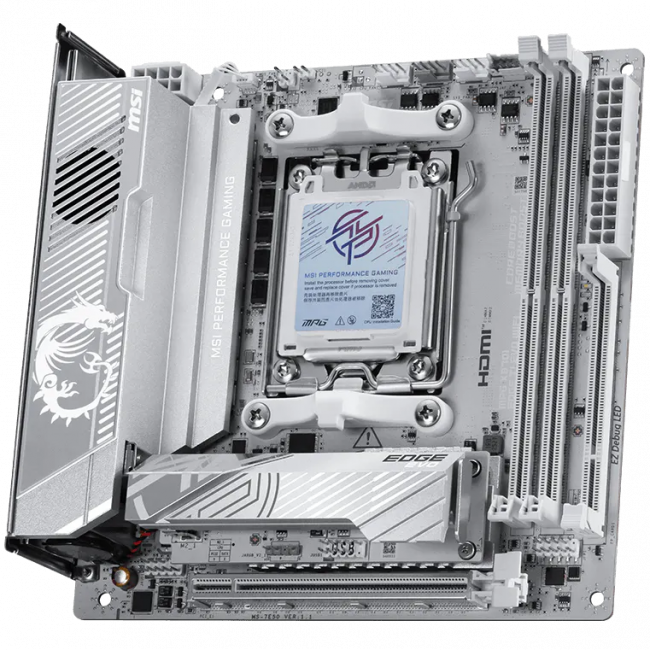 Материнская плата MSI MPG X870I EDGE TI EVO WIFI — для бизнеса и офиса Материнская плата MSI MPG X870I EDGE TI EVO WIFI — для бизнеса и офиса