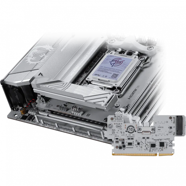 Материнская плата MSI MPG X870I EDGE TI EVO WIFI — для бизнеса и офиса Материнская плата MSI MPG X870I EDGE TI EVO WIFI — для бизнеса и офиса