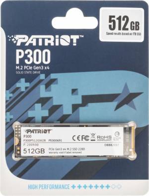 Накопитель SSD Patriot P300P512GM28