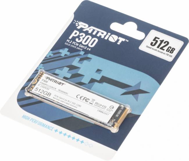 Накопитель SSD Patriot P300P512GM28 — для бизнеса и офиса