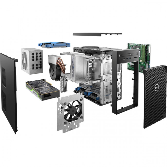 Персональный компьютер Dell Precision T3650 (36CSST0039) — для бизнеса и офиса