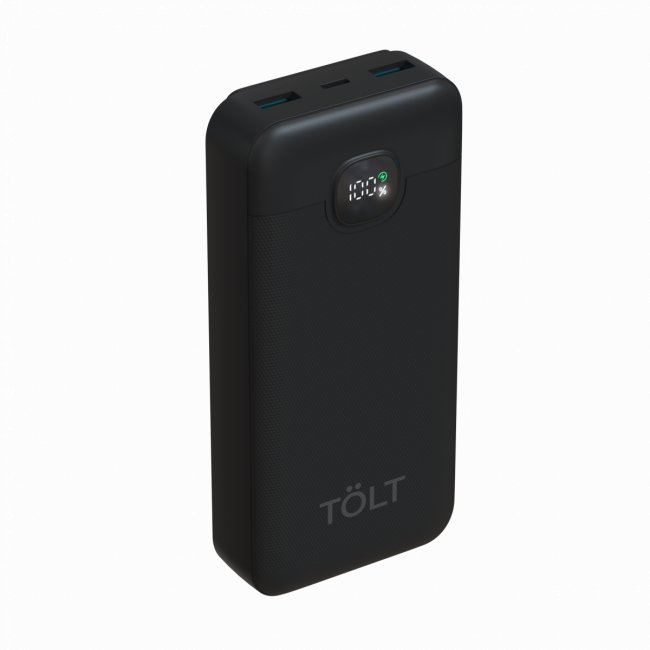 Портативный аккумулятор TOLT Stor SR-LC20B, 20000mAh, 22,5W, fast charging and PD, black Powerbank TOLT Stor SR-LC20B, 20000mAh, 22,5W, fast charging and PD, black TÖLT SR-LC20B — для бизнеса и офиса Портативный аккумулятор TOLT Stor SR-LC20B, 20000mAh, 22,5W, fast charging and PD, black Powerbank TOLT Stor SR-LC20B, 20000mAh, 22,5W, fast charging and PD, black TÖLT SR-LC20B — для бизнеса и офиса