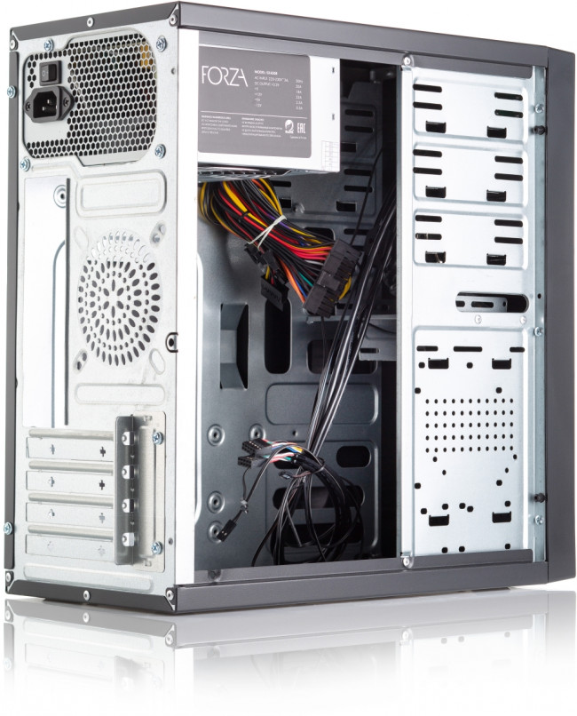 Корпус с блоком питания 450Вт. Foxline Forza FZ-053-SX450R