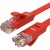 GCR Патч-корд PROF плоский прямой 1.0m, UTP медь кат.6, красный, 30 AWG, ethernet high speed 10 Гбит/с, RJ45, T568B, GCR-53083 Greenconnect GCR-53083 — для бизнеса и офиса