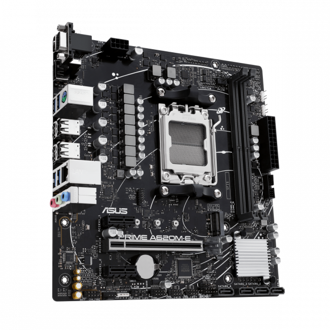 Материнская плата Asus PRIME A620M-E-CSM (90MB1F50-M0EAYC) — для бизнеса и офиса Материнская плата Asus PRIME A620M-E-CSM (90MB1F50-M0EAYC) — для бизнеса и офиса
