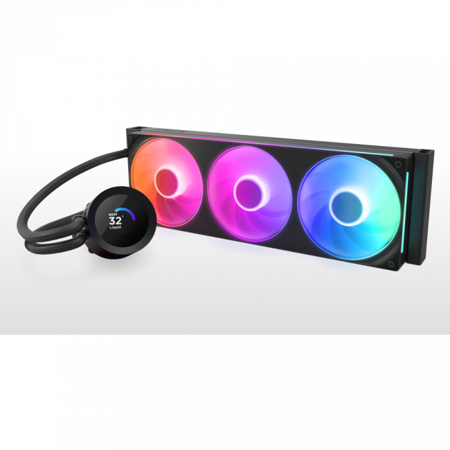 Система жидкостного охлаждения для ПК NZXT RL-KR360-B2 — для бизнеса и офиса Система жидкостного охлаждения для ПК NZXT RL-KR360-B2 — для бизнеса и офиса