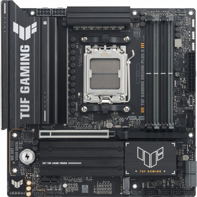 Материнская плата ASUS TUF GAMING B850M-PLUS II (90MB1MT0-M0EAY0) — для бизнеса и офиса Материнская плата ASUS TUF GAMING B850M-PLUS II (90MB1MT0-M0EAY0) — для бизнеса и офиса