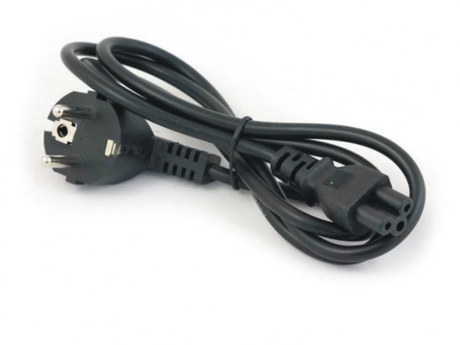 GCR Кабель питания PROF для ноутбука 1.5m, Евровилка угловая - С5, черный, 3*1,0mm, GCR-54412 Greenconnect GCR-54412 — для бизнеса и офиса