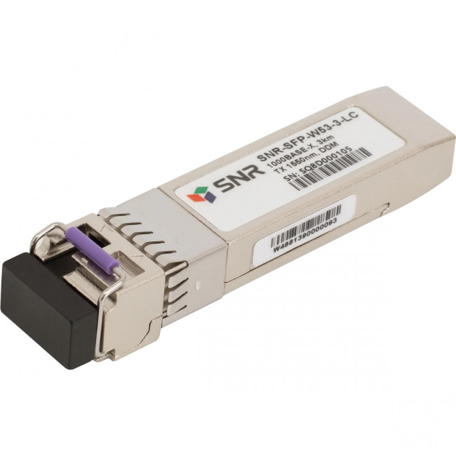 Модуль SNR SNR-SFP-W53-3-LC — для бизнеса и офиса