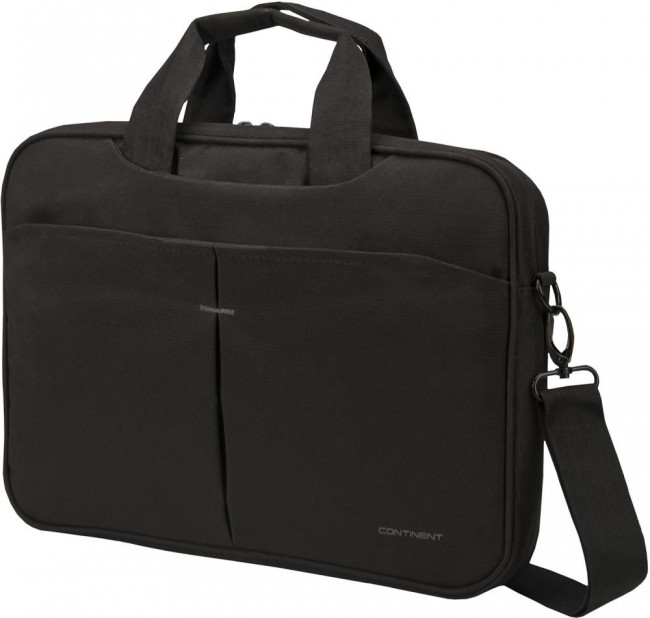 Сумка для ноутбука нейлон Continent CC-014 Black — для бизнеса и офиса