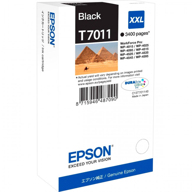 Картридж Epson C13T70114010 — для бизнеса и офиса Картридж Epson C13T70114010 — для бизнеса и офиса