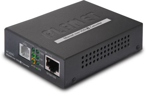 VC-231G конвертер Ethernet в VDSL2, внешний БП PLANET VC-231G