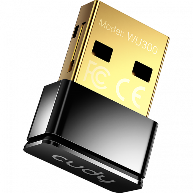 Адаптер Wi-Fi Cudy WU300 — для бизнеса и офиса Адаптер Wi-Fi Cudy WU300 — для бизнеса и офиса