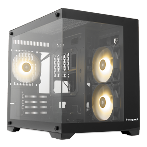 Корпус без блока питания HSPD F330-TGBK-ARGB