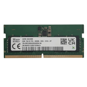Память оперативная Hynix 8Gb DDR5 SODIMM 1Rx16 PC5-5600B-SCO-1010-XT (HMCG66AGBSA095N)