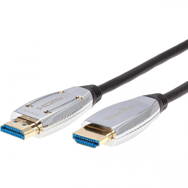 Активный оптический кабель HDMI 19M/M,ver. 2.1, 8K@60 Hz 30m Telecom <TCG2120-30M> Telecom TCG2120-30M — для бизнеса и офиса