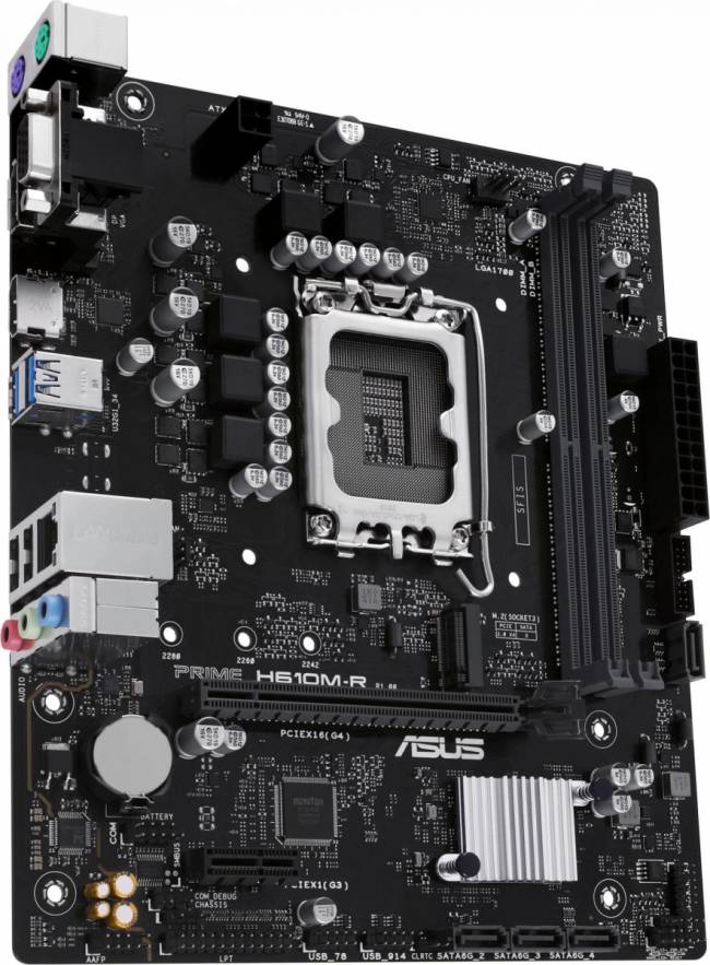 Материнская плата ASUS PRIME H610M-R-SI — для бизнеса и офиса