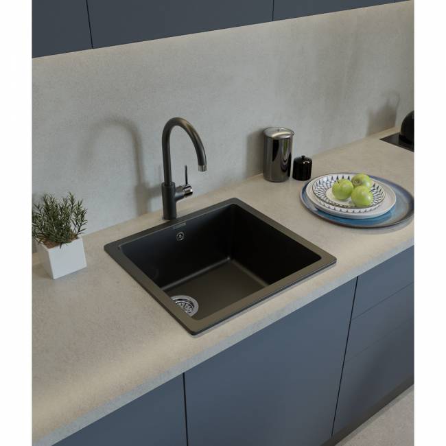 Смеситель RIVELATO Rivelato 9021208 antracite cromo — для бизнеса и офиса Смеситель RIVELATO Rivelato 9021208 antracite cromo — для бизнеса и офиса