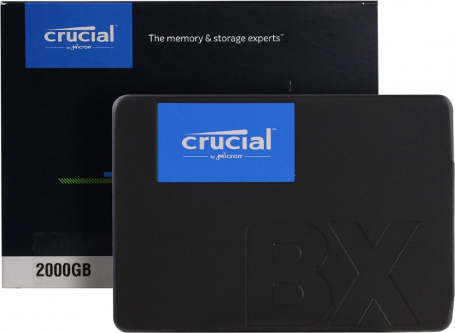 Твердотельный накопитель Crucial BX500 CT2000BX500SSD1 — для бизнеса и офиса