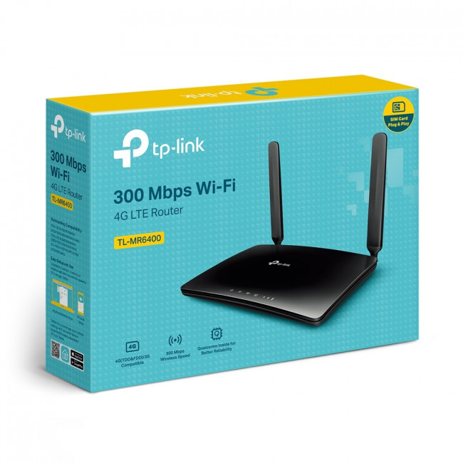 Маршрутизатор  LTE TP-Link TL-MR6400