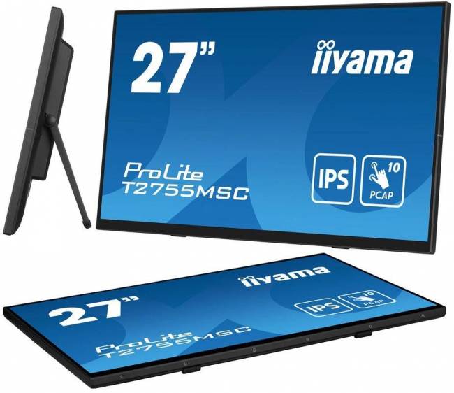 Монитор IIYAMA T2755MSC-B1 — для бизнеса и офиса Монитор IIYAMA T2755MSC-B1 — для бизнеса и офиса