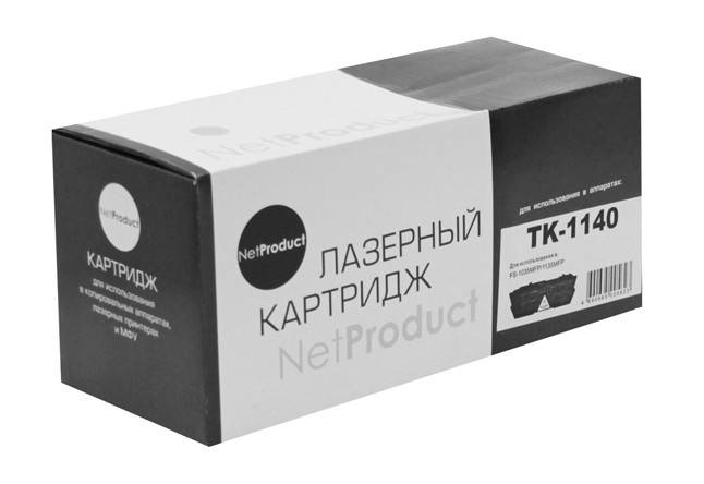 Тонер-картридж NetProduct (N-TK-1140)дляKyoceraFS-1035MFP/DP/1135MFP/M2035DN,7,2K,П/У — для бизнеса и офиса