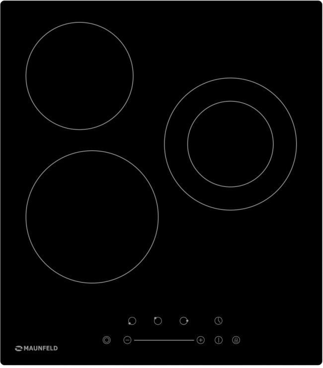 Встраиваемые электрические панели MAUNFELD Maunfeld Light EVCE.453.D-BK — для бизнеса и офиса