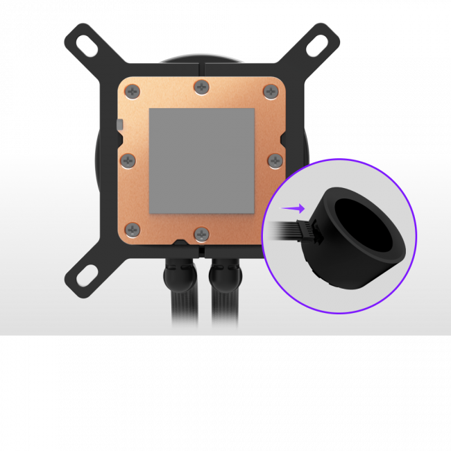 Система жидкостного охлаждения для ПК NZXT RL-KN360-B2 — для бизнеса и офиса