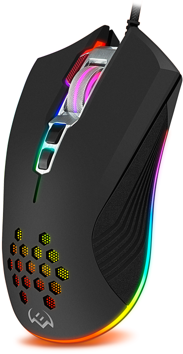 Игровая мышь SVEN RX-G850 (7+1кл. 500-6400 DPI, ПО, RGB подсветка, игров. упак) Sven RX-G850 — для бизнеса и офиса
