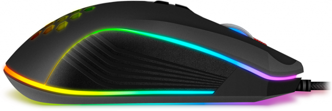 Игровая мышь SVEN RX-G850 (7+1кл. 500-6400 DPI, ПО, RGB подсветка, игров. упак) Sven RX-G850 — для бизнеса и офиса