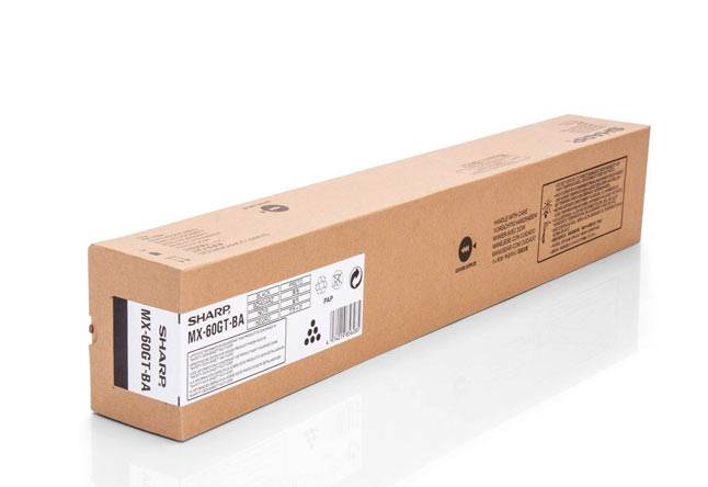 Тонер-картридж черный Sharp Sphinx/Phoenix/Griffin, 40К (O) MX60GTBA/MX61GTBA — для бизнеса и офиса