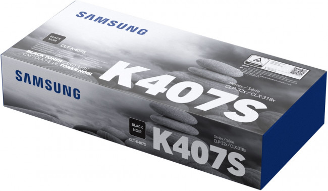 Тонер-картридж Samsung CLT-K407S Black Original Toner Cartridge (SU132A) — для бизнеса и офиса