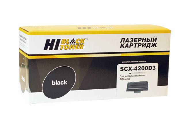 Картридж Hi-Black (HB-SCX-D4200A) для Samsung SCX-4200/4220, 3K — для бизнеса и офиса