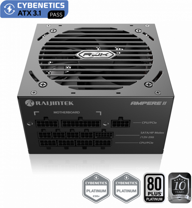 Блоки питания Raijintek AMPERE II 1200 0R30B00039 — для бизнеса и офиса