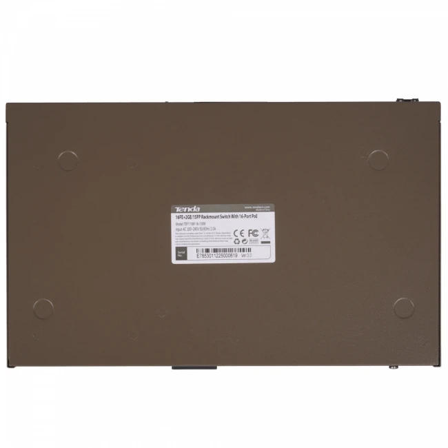 Коммутатор Tenda TEF1118P-16-150W — для бизнеса и офиса