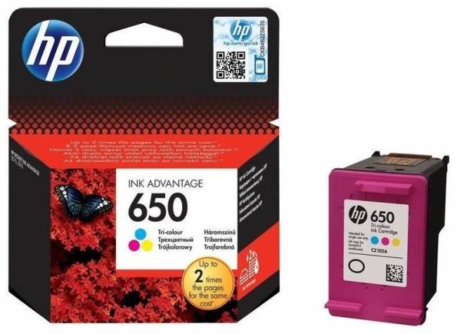 Картридж 650 для HP DJ IA 2515/2516,200стр. (O) CZ102AE/CZ102AK, color — для бизнеса и офиса