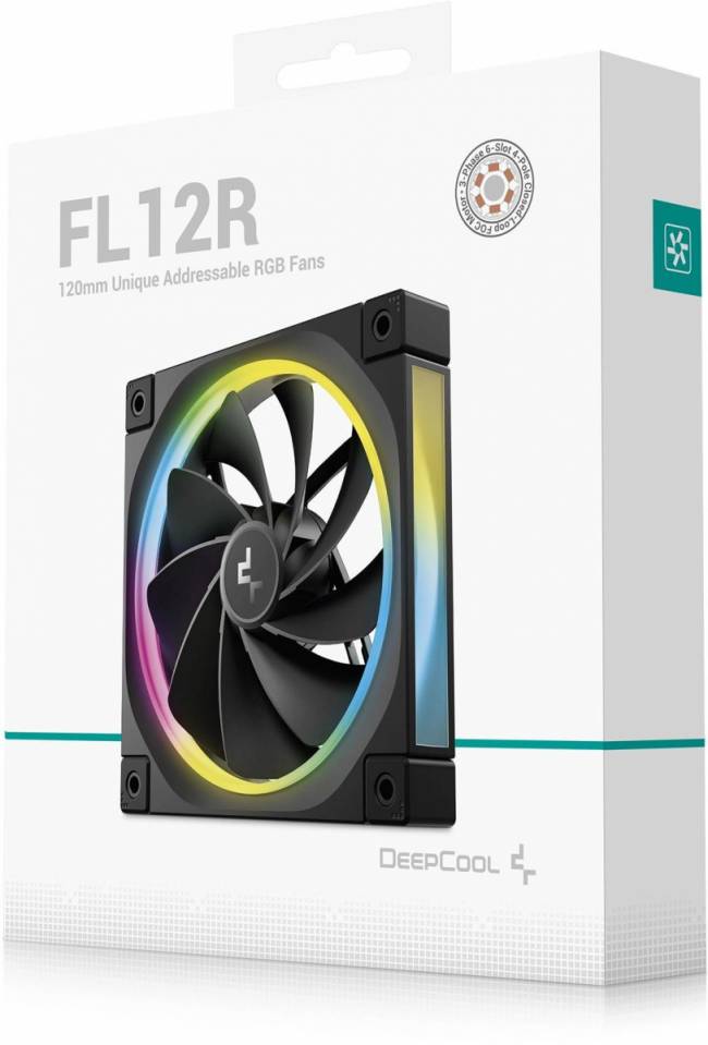 Вентилятор для корпуса Deepcool R-FL12R-BKAPN1-G — для бизнеса и офиса