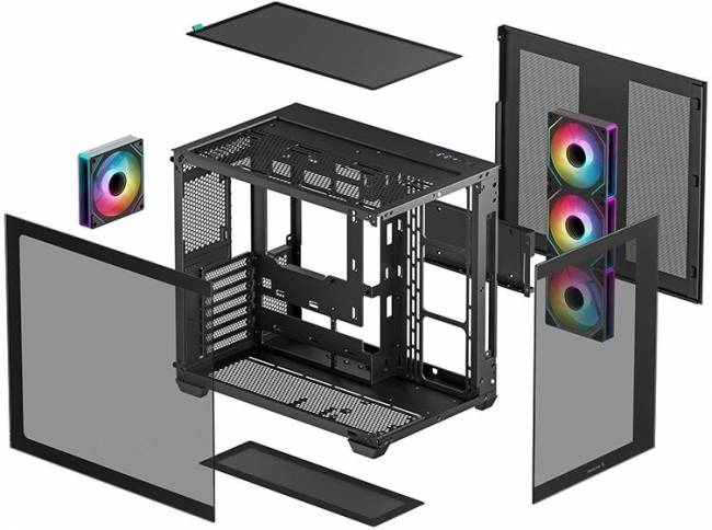 Корпус Deepcool R-CG530-BKADA4-G-1 — для бизнеса и офиса