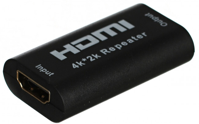 Усилитель (Repeater) HDMI сигнала до 40m VCOM <DD478> VCOM HDMI (f) - HDMI (f) 40м