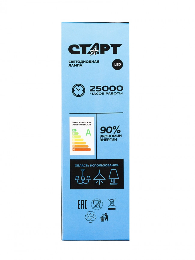 Лампа светодиодная СТАРТ свеча E27 10W 6500К Лампа светодиодная СТАРТ свеча E27 10W 6500К Лампа светодиодная СТАРТ свеча E27 10W 6500К Лампа светодиодная СТАРТ свеча E27 10W 6500К