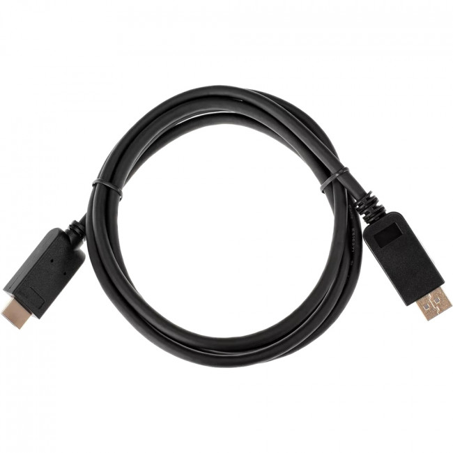 Кабель-переходник DisplayPort M-> HDMI M 4K@60Hz 1.8m iOpen (Aopen/Qust) <ACG609-1.8M> Кабель-переходник AOpen/Qust DisplayPort M/HDMI M (ACG609-1.8M) — для бизнеса и офиса