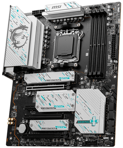 Материнская плата MSI X670E GAMING PLUS WIFI — для бизнеса и офиса