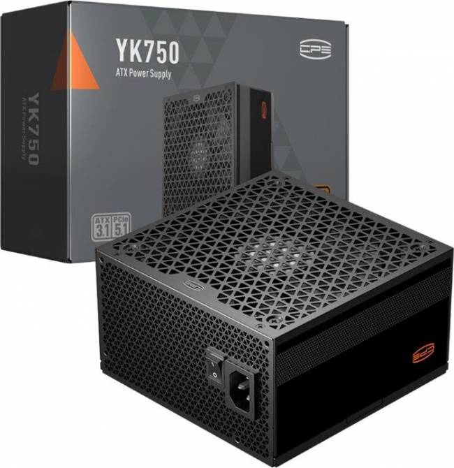 Блок питания PcCooler P5-YK750-B1FWBK1-EU — для бизнеса и офиса