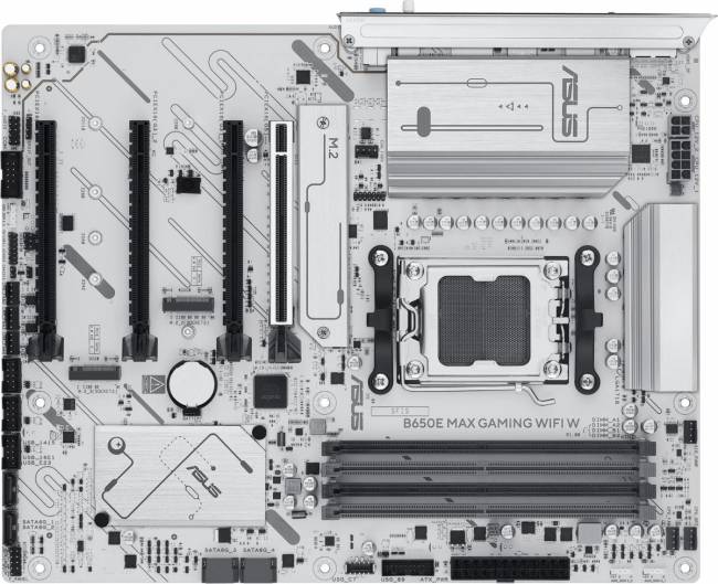 Материнская плата ASUS B650E MAX GAMING WIFI W — для бизнеса и офиса