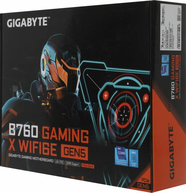 Материнская плата Gigabyte B760 G X WF6E GEN5 — для бизнеса и офиса