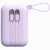 Портативный аккумулятор TOLT Lit LT-LL10T, 10000mAh, 22,5W, fast charging and PD, violet TÖLT LT-LL10T — для бизнеса и офиса