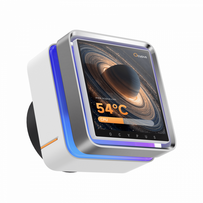 Система жидкостного охлаждения Ocypus Sigma L24 EX WH ARGB White — для бизнеса и офиса