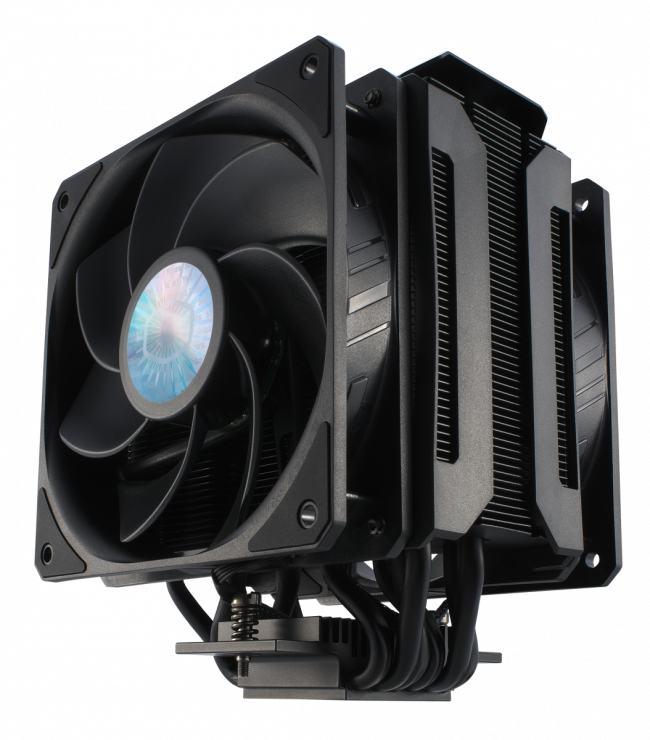 Кулер для процессора Cooler Master MasterAir MA612 Stealth — для бизнеса и офиса Кулер для процессора Cooler Master MasterAir MA612 Stealth — для бизнеса и офиса