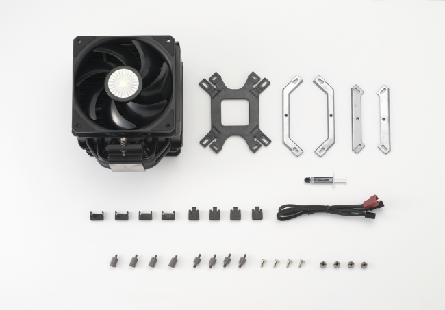 Кулер для процессора Cooler Master MasterAir MA612 Stealth — для бизнеса и офиса Кулер для процессора Cooler Master MasterAir MA612 Stealth — для бизнеса и офиса
