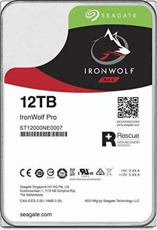 Жесткий диск Seagate IronWolf Pro NAS ST12000NE0008